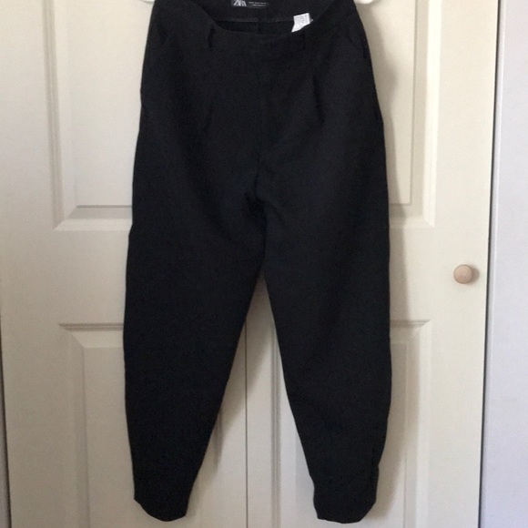 SLOUCHY PLEATED PANTS - Picture 2 of 2